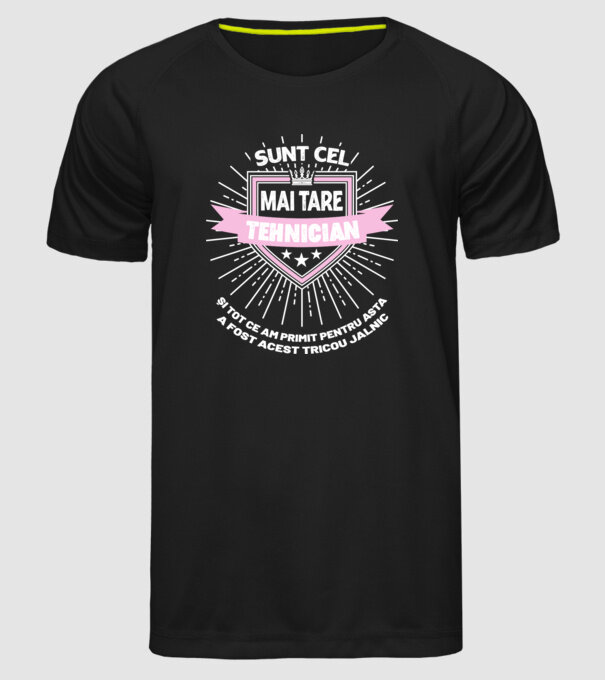 Sunt cel mai tare tehnician de unghii și tot ce am primit pentru asta a fost acest tricou jalnic model negru pe tricou