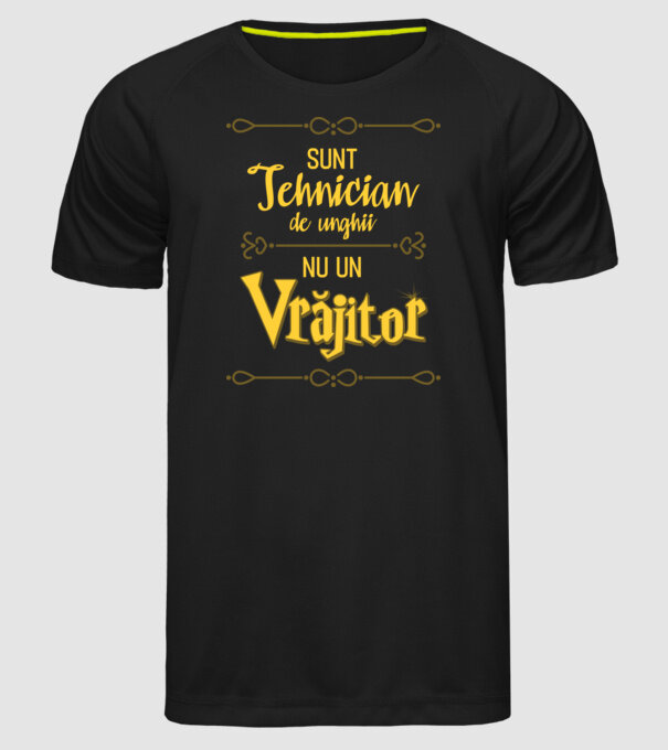 Sunt tehnician de unghii, nu un vrăjitor model negru pe tricou
