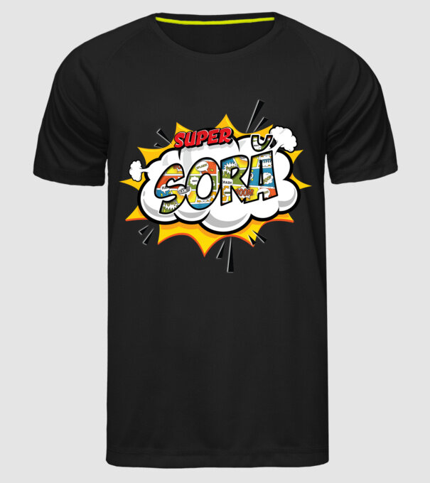 Super Soră model negru pe tricou
