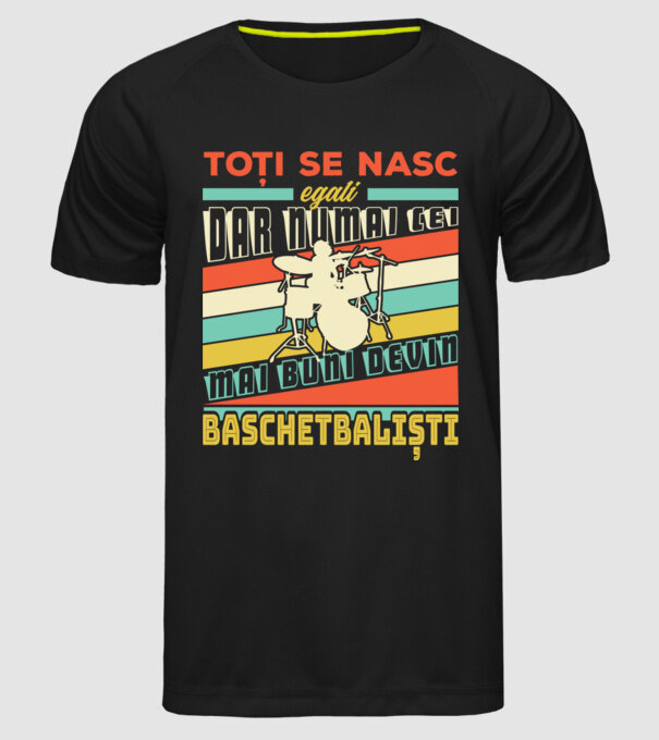 toți se nasc egali, dar numai cei mai buni devin bateriști model negru pe tricou