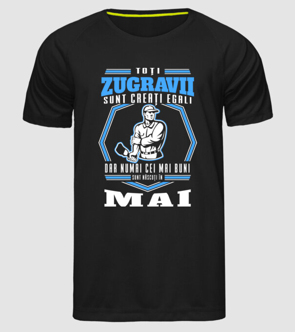 Toți zugravii sunt creați egali, dar numai cei mai buni sunt născuți în mai model negru pe tricou