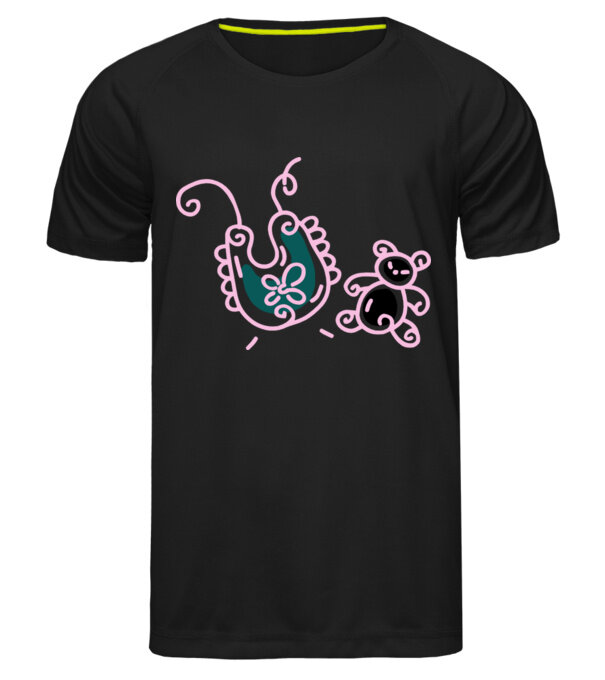  model  pe tricou