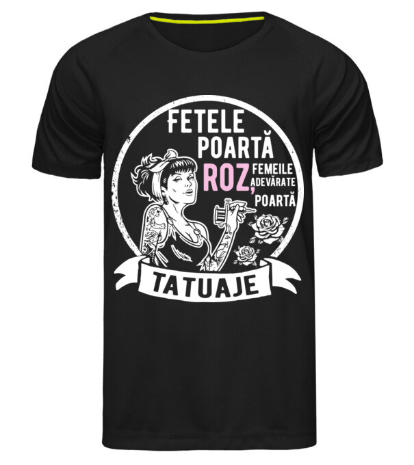  model  pe tricou