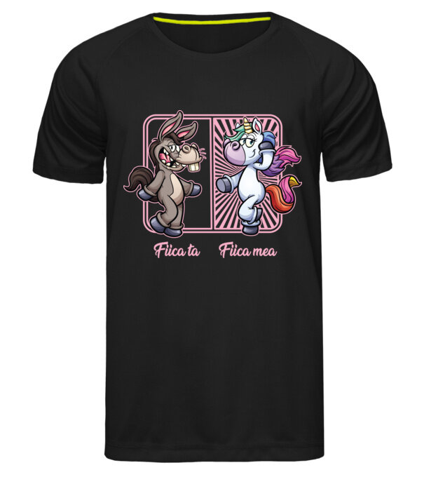  model  pe tricou