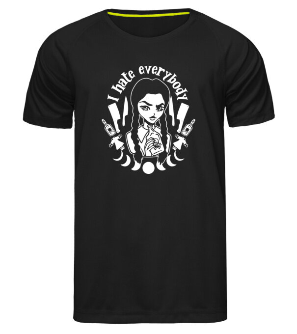  model  pe tricou