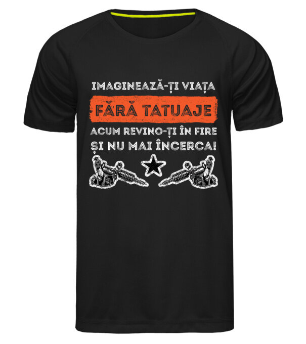  model  pe tricou