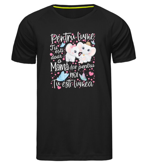  model  pe tricou