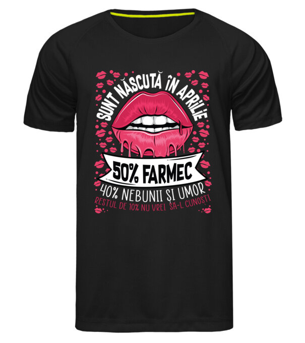  model  pe tricou