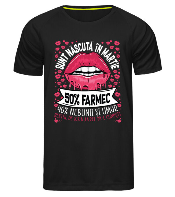  model  pe tricou
