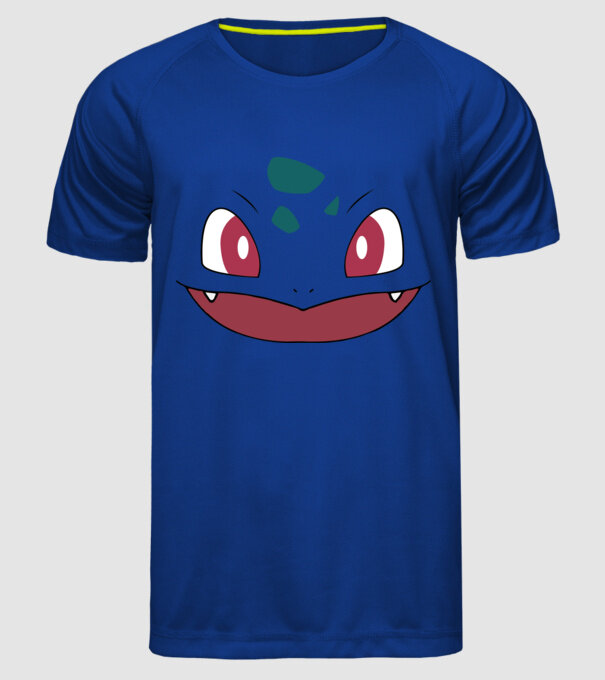 Bulbasaur model albastru regal pe tricou