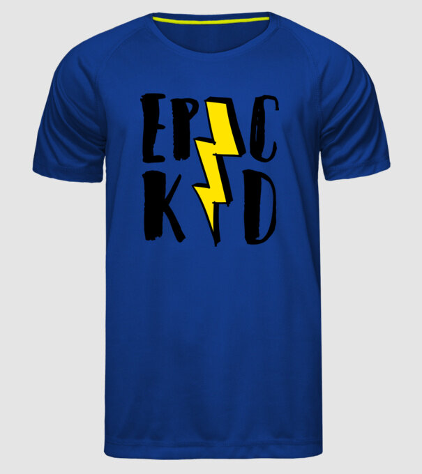EpicKid model albastru regal pe tricou