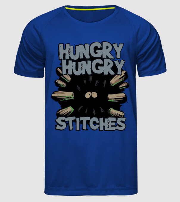 Heroes of the Storm - Stitches model albastru regal pe tricou
