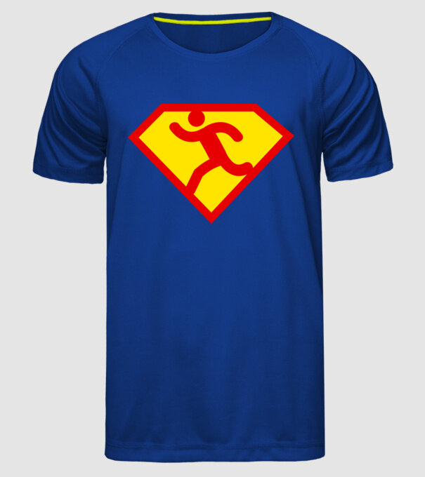 Supersportiv ATLET model albastru regal pe tricou