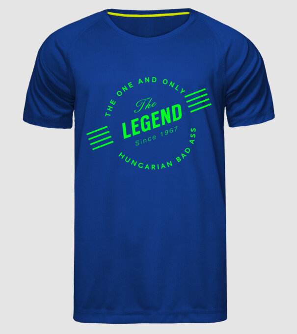 The one and only legend - 1967 model albastru regal pe tricou