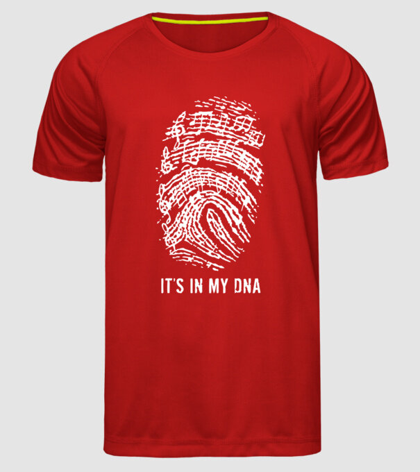 Its in my DNA model roșu pe tricou