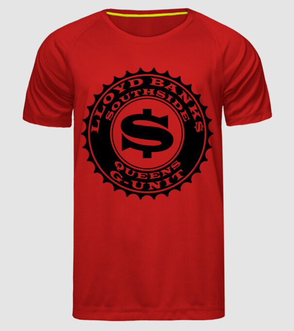 lloyd banks south side model roșu pe tricou