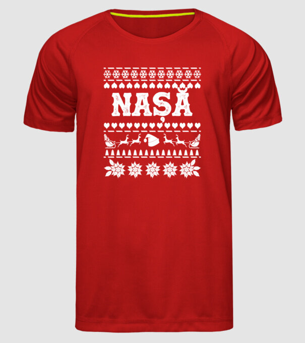 Nașă model roșu pe tricou