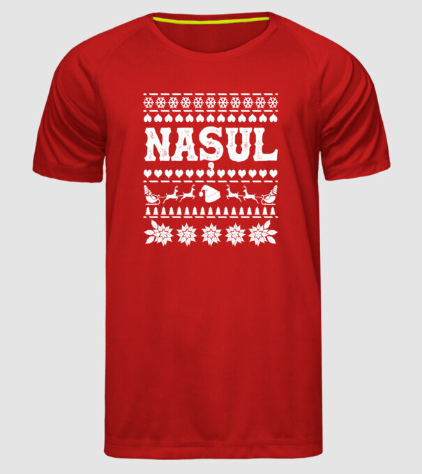Nașul model roșu pe tricou