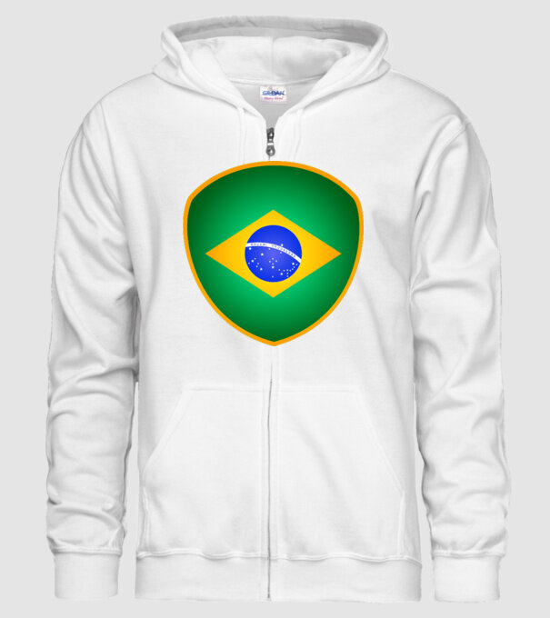 BRA-jabulani-flag model alb pe tricou