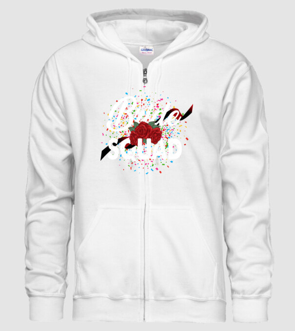 Bride Squad model alb pe tricou