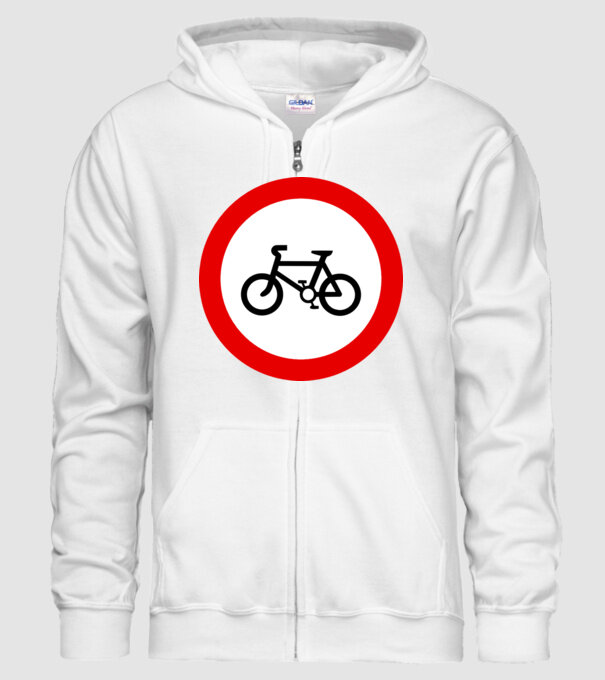 Pistă pentru Biciclete model alb pe tricou