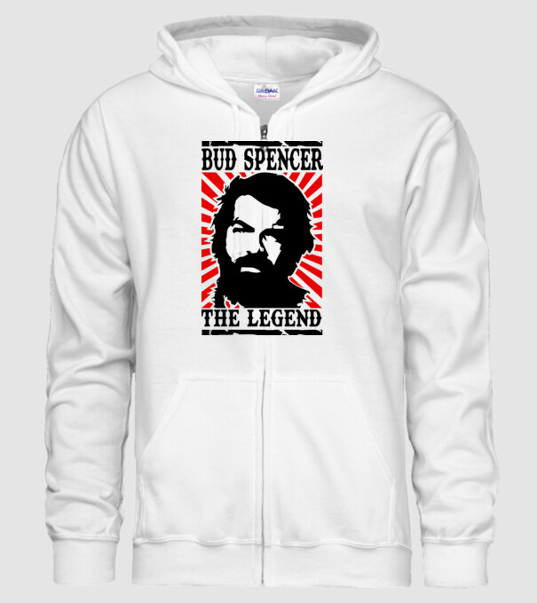 Bud Spencer Legend model alb pe tricou