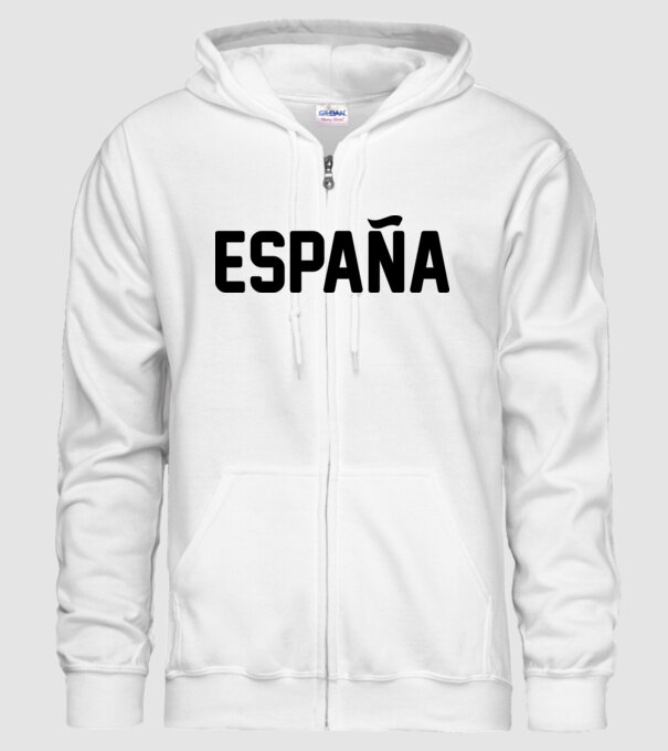 Espana model alb pe tricou