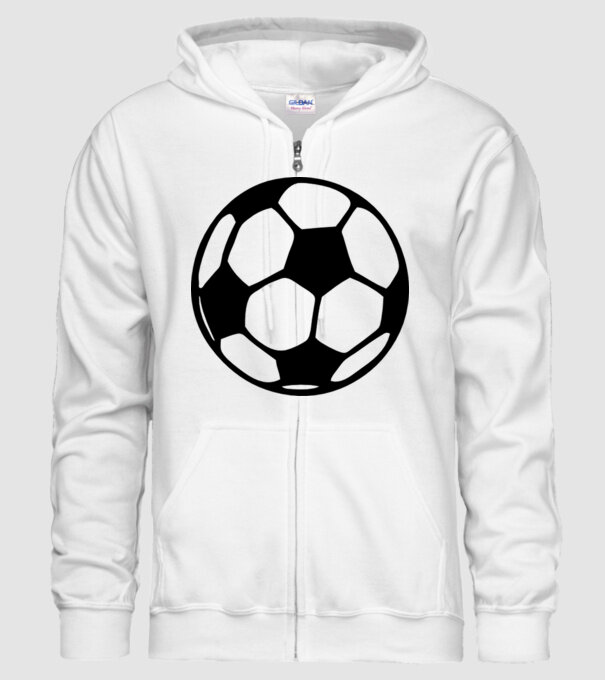 minge fotbal model alb pe tricou