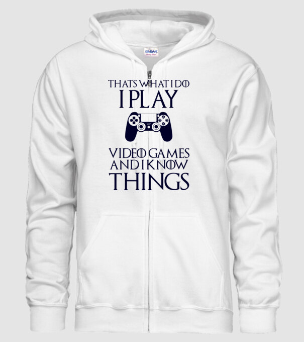 Gaming of Thrones model alb pe tricou