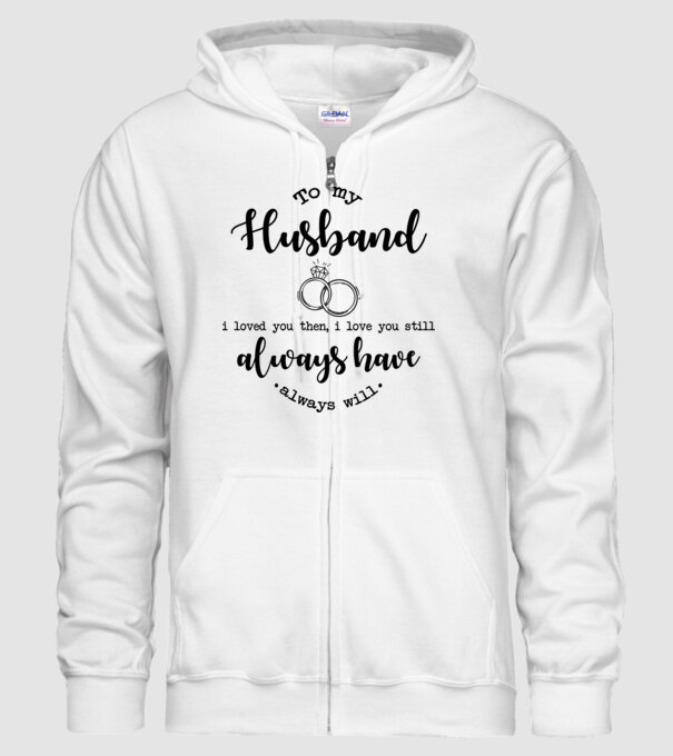 I loved you then i love you still husband model alb pe tricou
