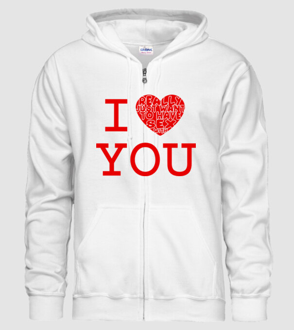 I Really Just Want To Have Sex With You model alb pe tricou