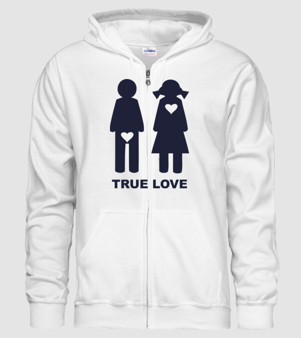 Dragoste Adevărată model alb pe tricou
