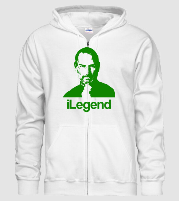 iLegend Steve Jobs model alb pe tricou