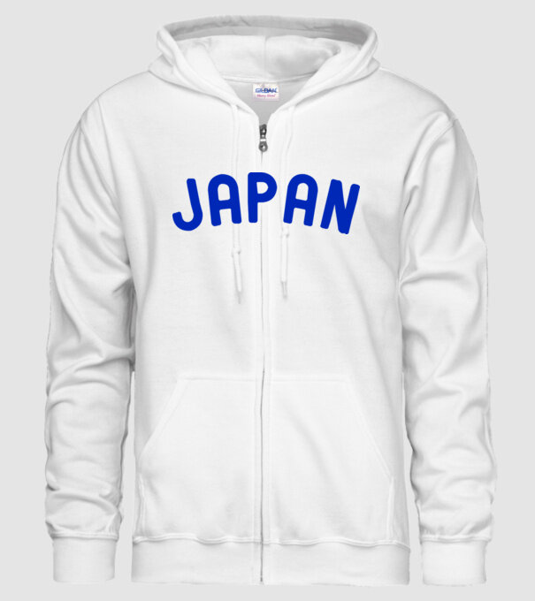 Japan model alb pe tricou