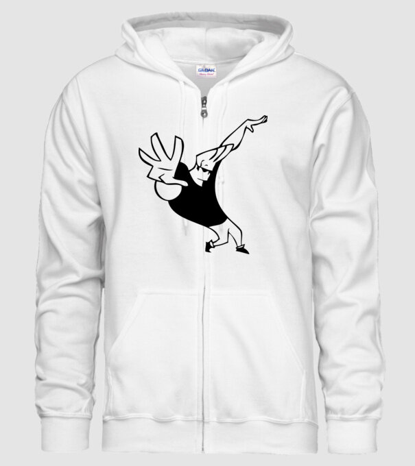 model alb pe tricou