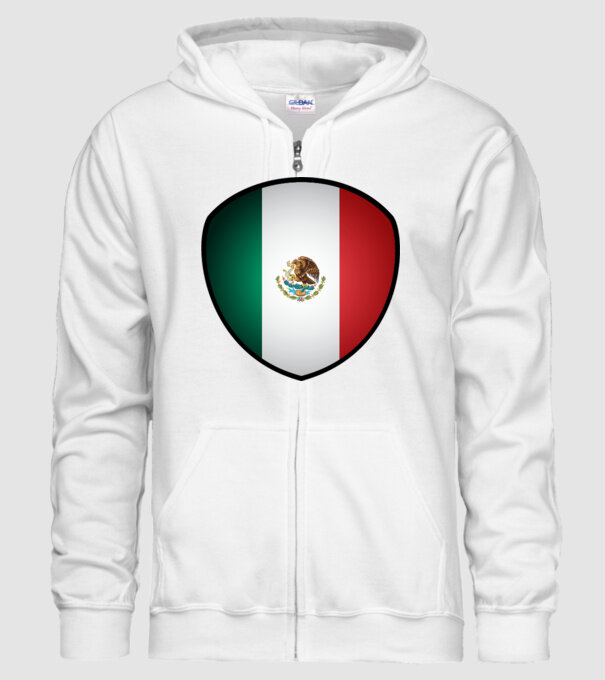 MEX-jabulani-flag model alb pe tricou