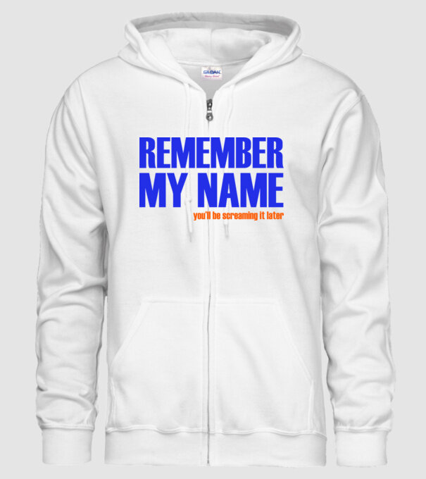Remember My Name model alb pe tricou