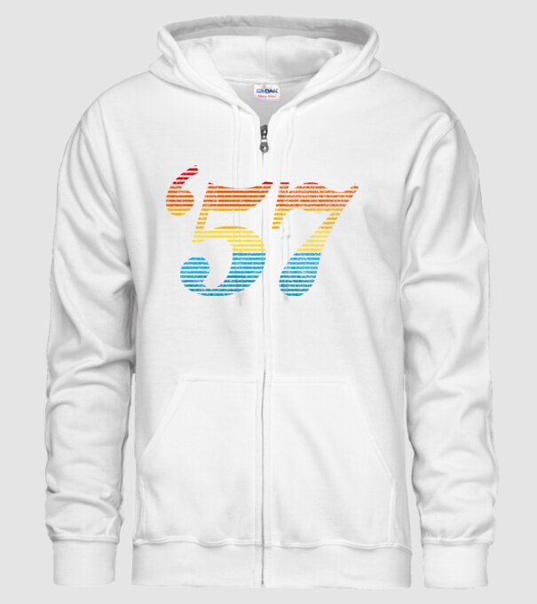 Retro Birthday 1957 model alb pe tricou