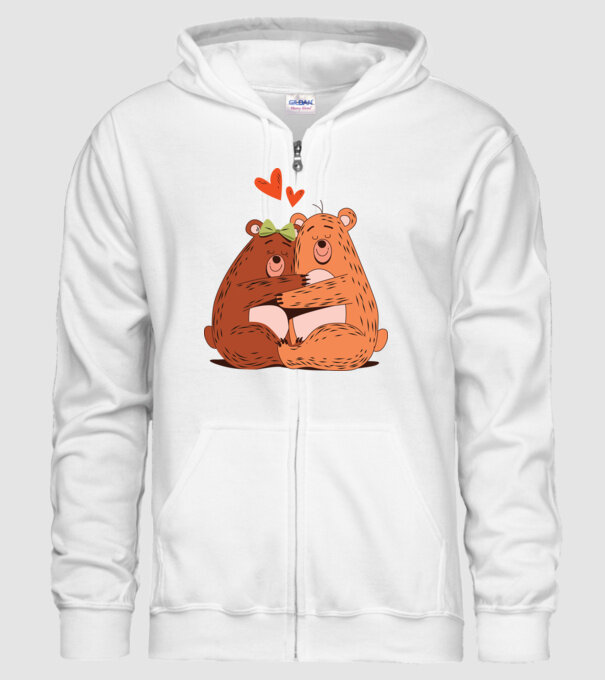 URȘI ÎNDRĂGOSTIȚI 3 model alb pe tricou