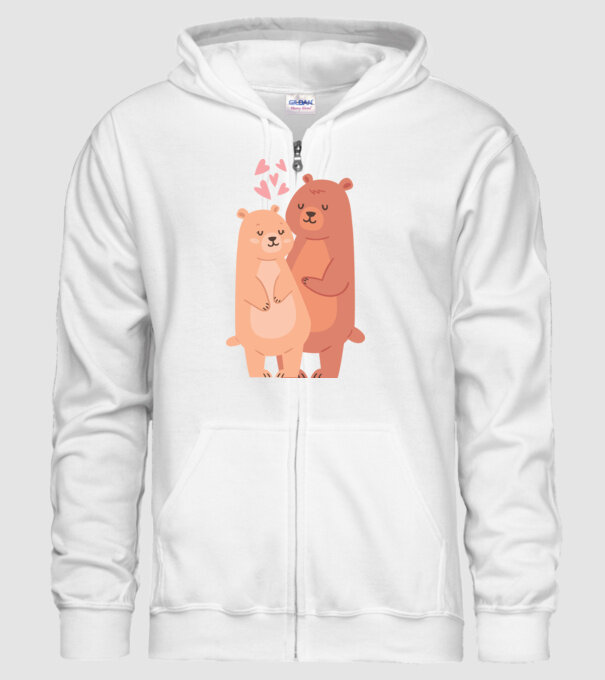 URȘI ÎNDRĂGOSTIȚI model alb pe tricou