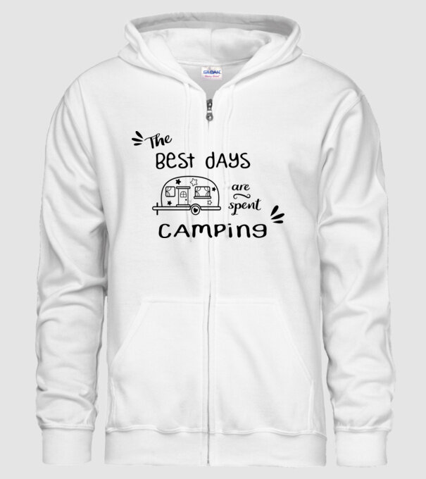 The best days model alb pe tricou