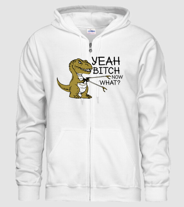 Yeah bitch now what model alb pe tricou