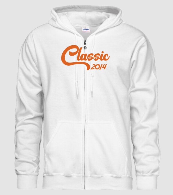 2014 Classic model alb pe tricou