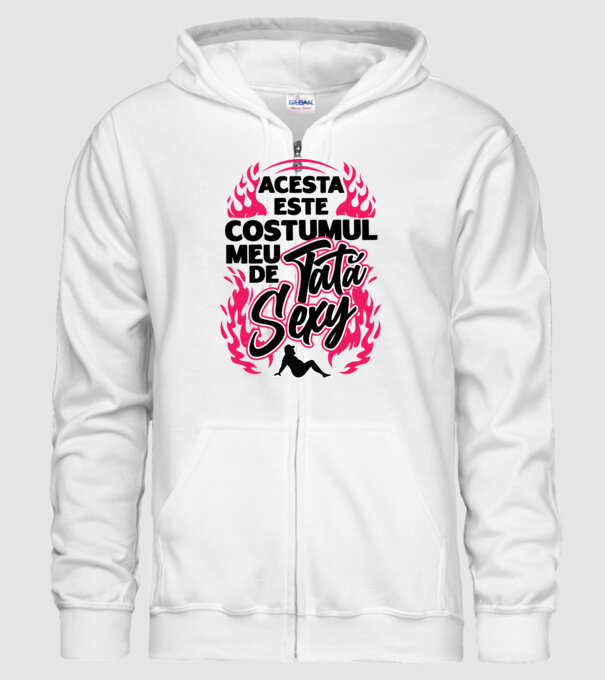 Acesta este costumul meu de tată sexy model alb pe tricou