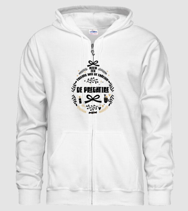acesta este tricoul meu de Crăciun_de pregătire model alb pe tricou
