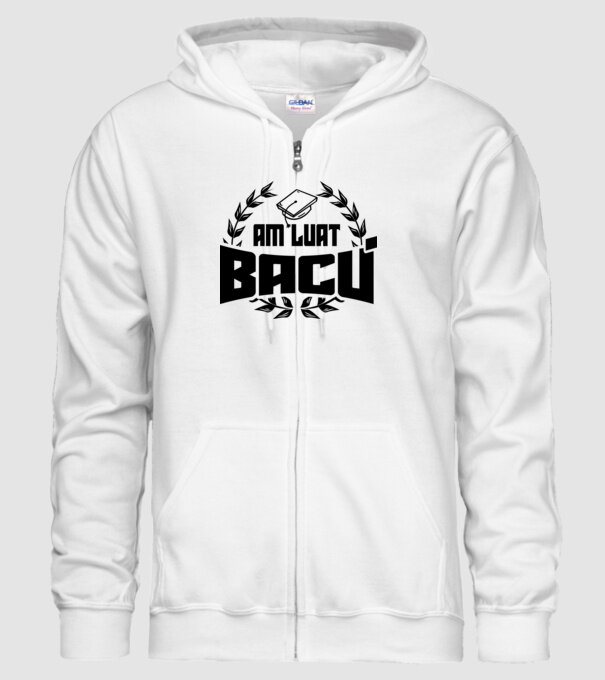 Am luat bacu model alb pe tricou