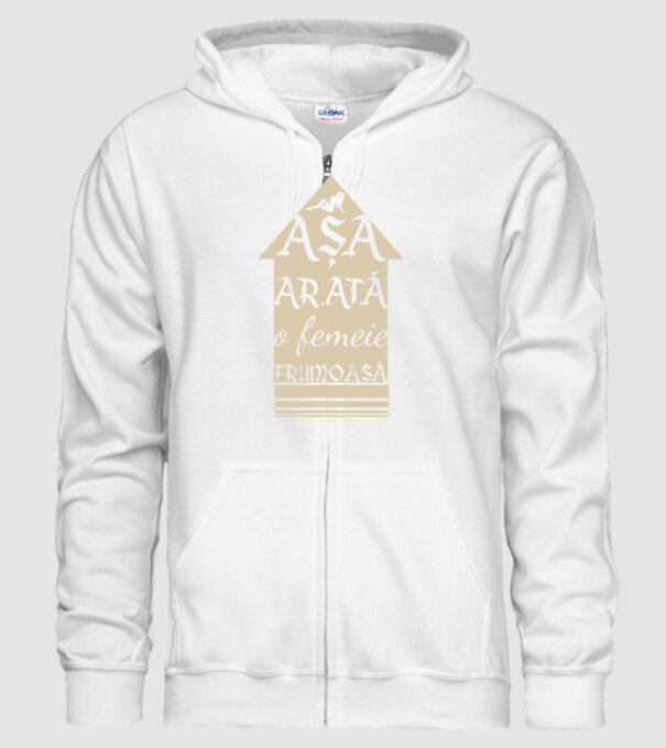 așa arată o femeie frumoasă model alb pe tricou