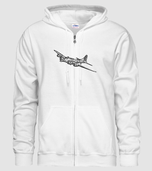 Avioane model alb pe tricou