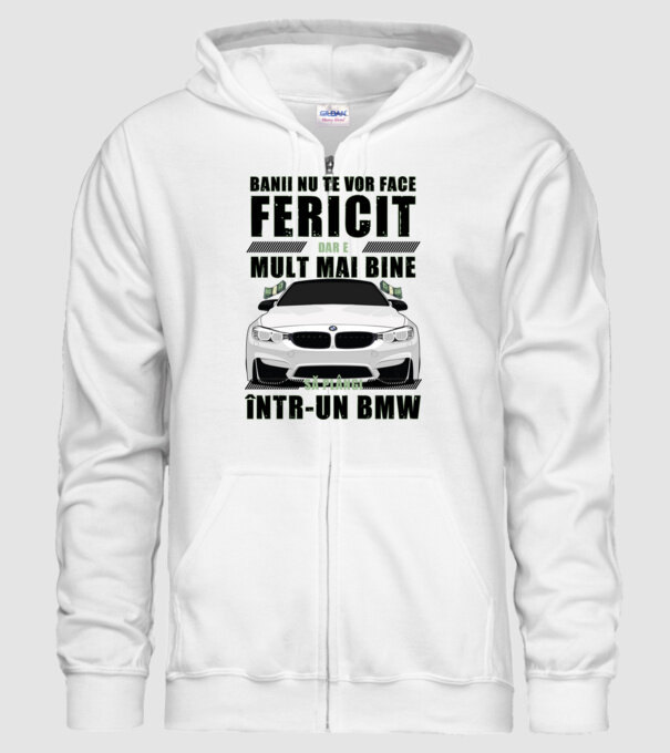 banii nu te vor face fericit, dar e mult mai bine să plângi într-un BMW model alb pe tricou