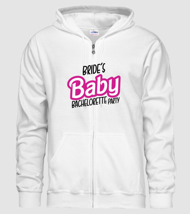 Bride Barbies baby model alb pe tricou